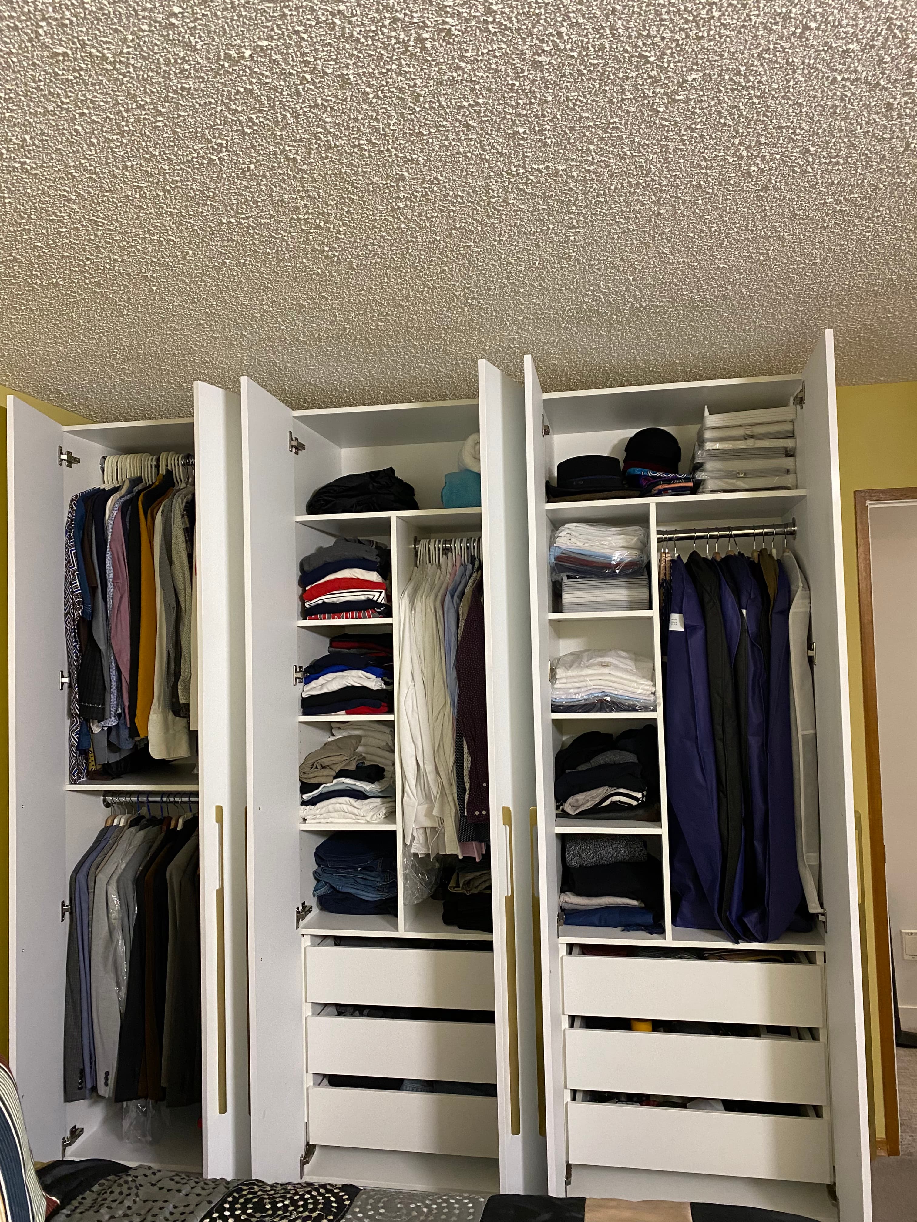 Precision-built custom closet installation by Takura Homes