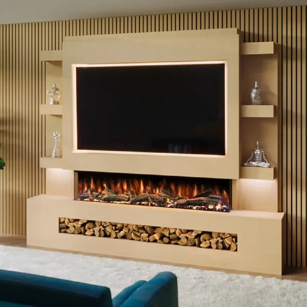 Oak Fireplace Surround, Living Room, Winnipeg
